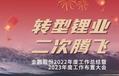 金圓頭條 | 金圓股份2022年度工作總結(jié)暨2023年度工作布置大會(huì)圓滿召開！